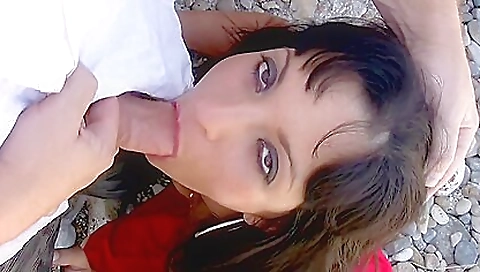 Sexy brunette hair with a sexy ass fucking