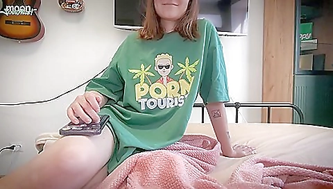 Sexy young girl with a hot lesbian orgy