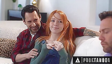 Sexy chick with huge tits fucked in the forest