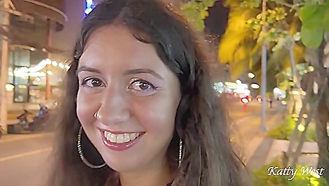 Hot brunette gets double penetrated