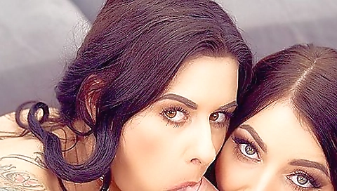 Hotest girls get their pussy licked and double penetration