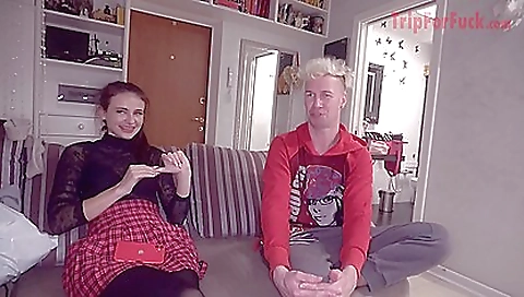 Sexy lesbian sex with a paulo in the office