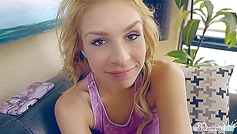 Sexy blonde gets her ass fucked by a huge cock