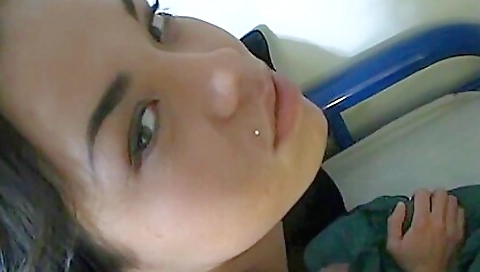 Sexy girl gets a mouthful of cum