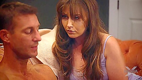 Sexy young girl has a sex toy