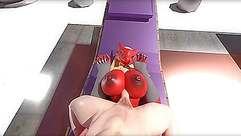 Mas months exploring with her huge tits